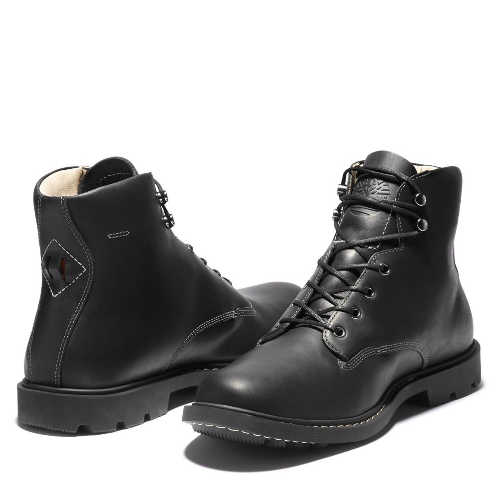 Timberland Mens 6-Inch Boots Belanger EK+ Waterproof - Black - India ID6830142